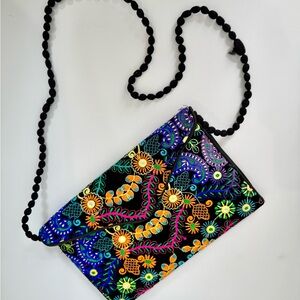 Colorful Embroidered Women's Bag